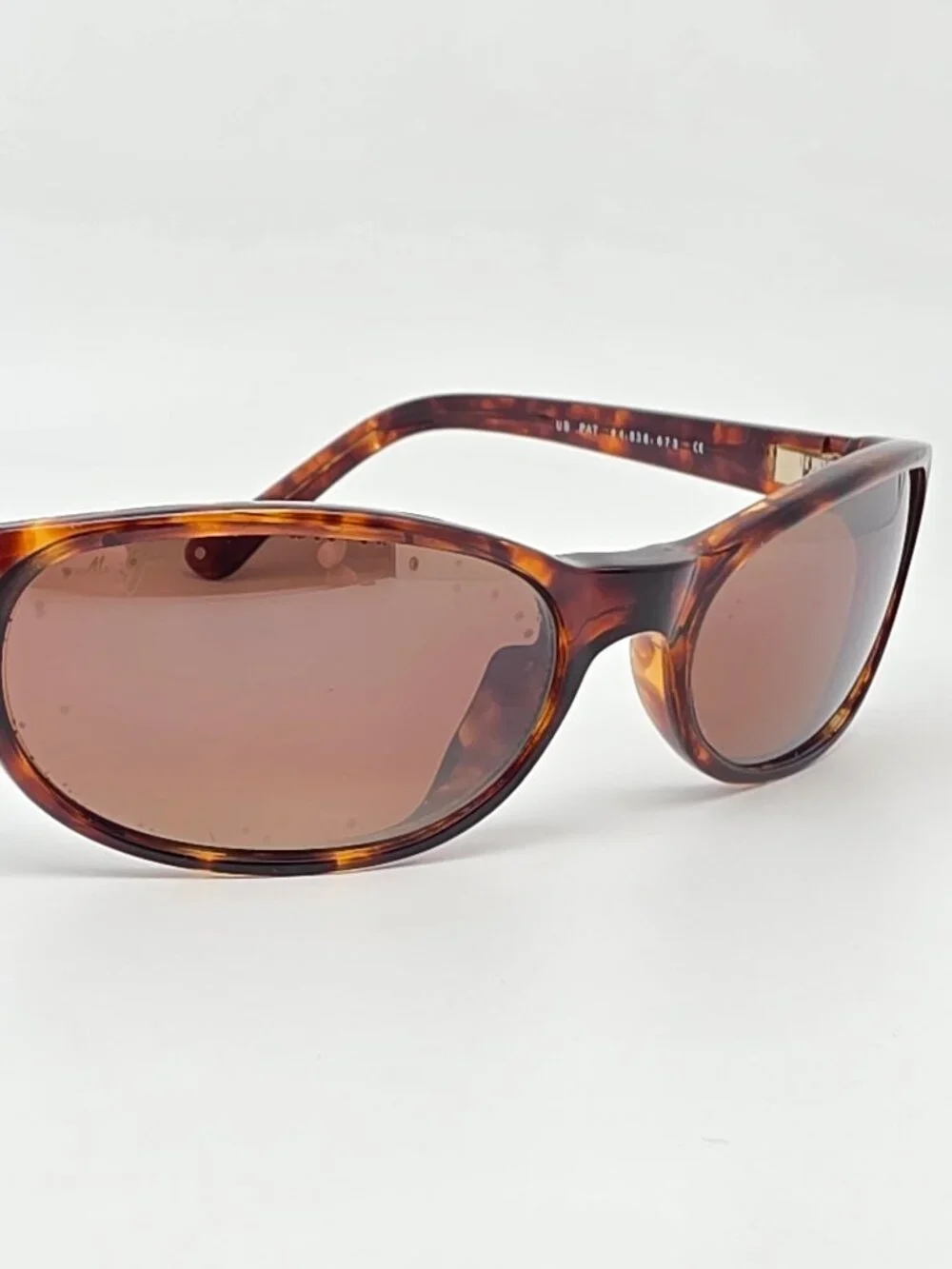 Maui Jim MJ-136-10 Cyclone Tortoise Frame Polarized HCL Bronze Lens Sunglasses